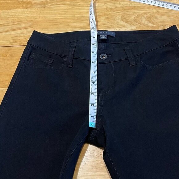 Banana Republic Stretch Black Legging Jegging Mid-Rise Skinny Size 4 - Picture 11 of 16